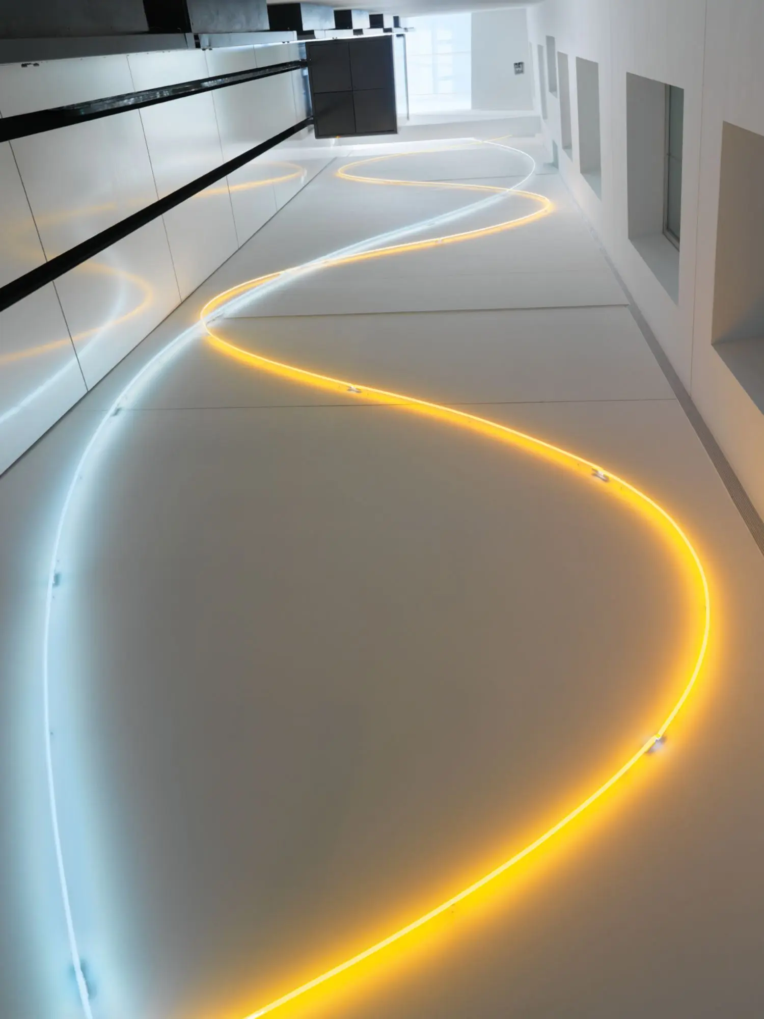 A simple, yet sensory artwork.