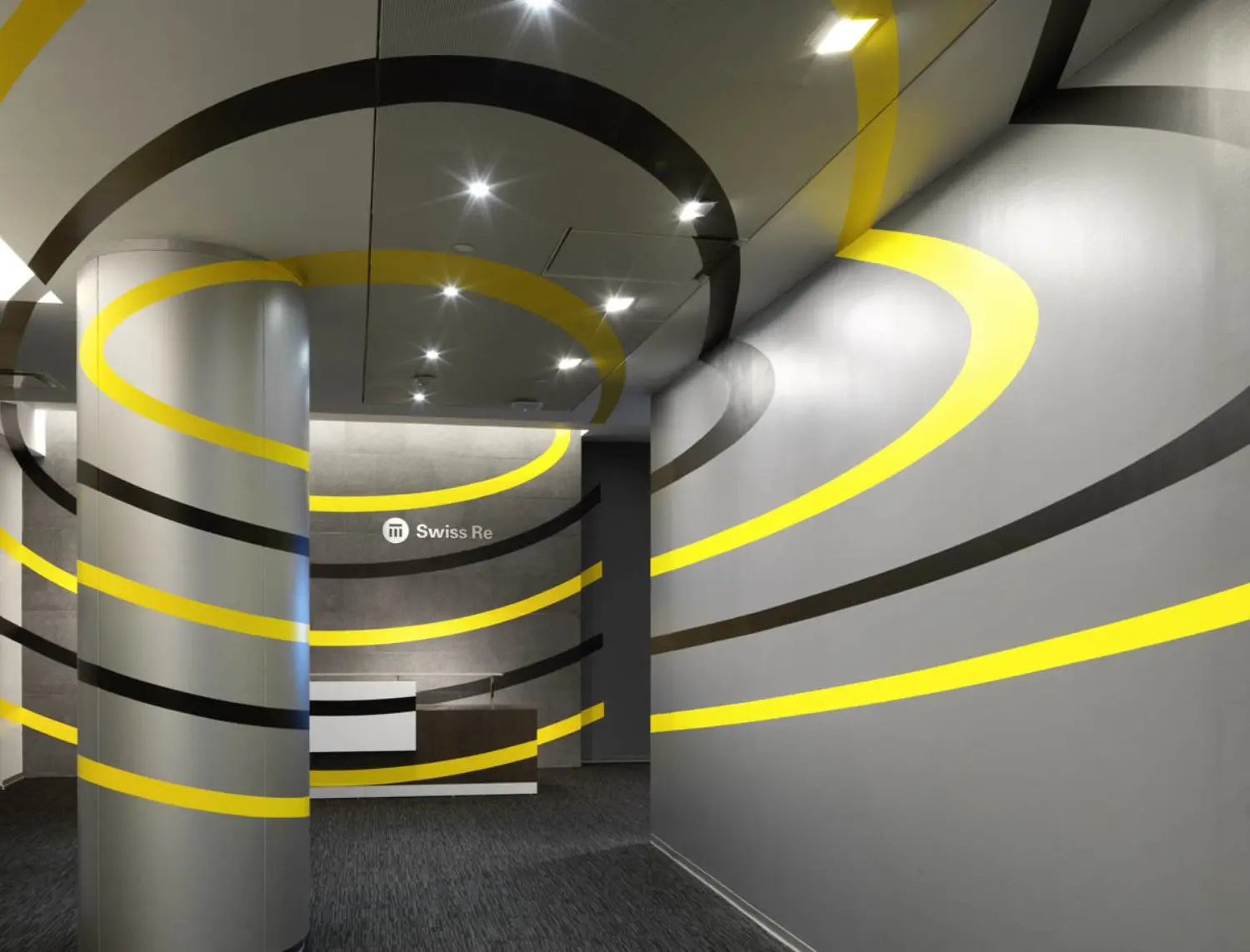 Ilusions that question the nature of the flat painterly surface, architecture and the way we perceive space.